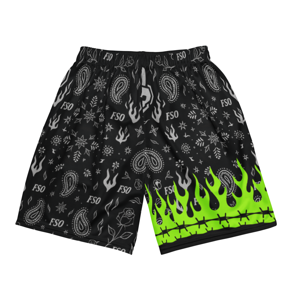mesh shorts