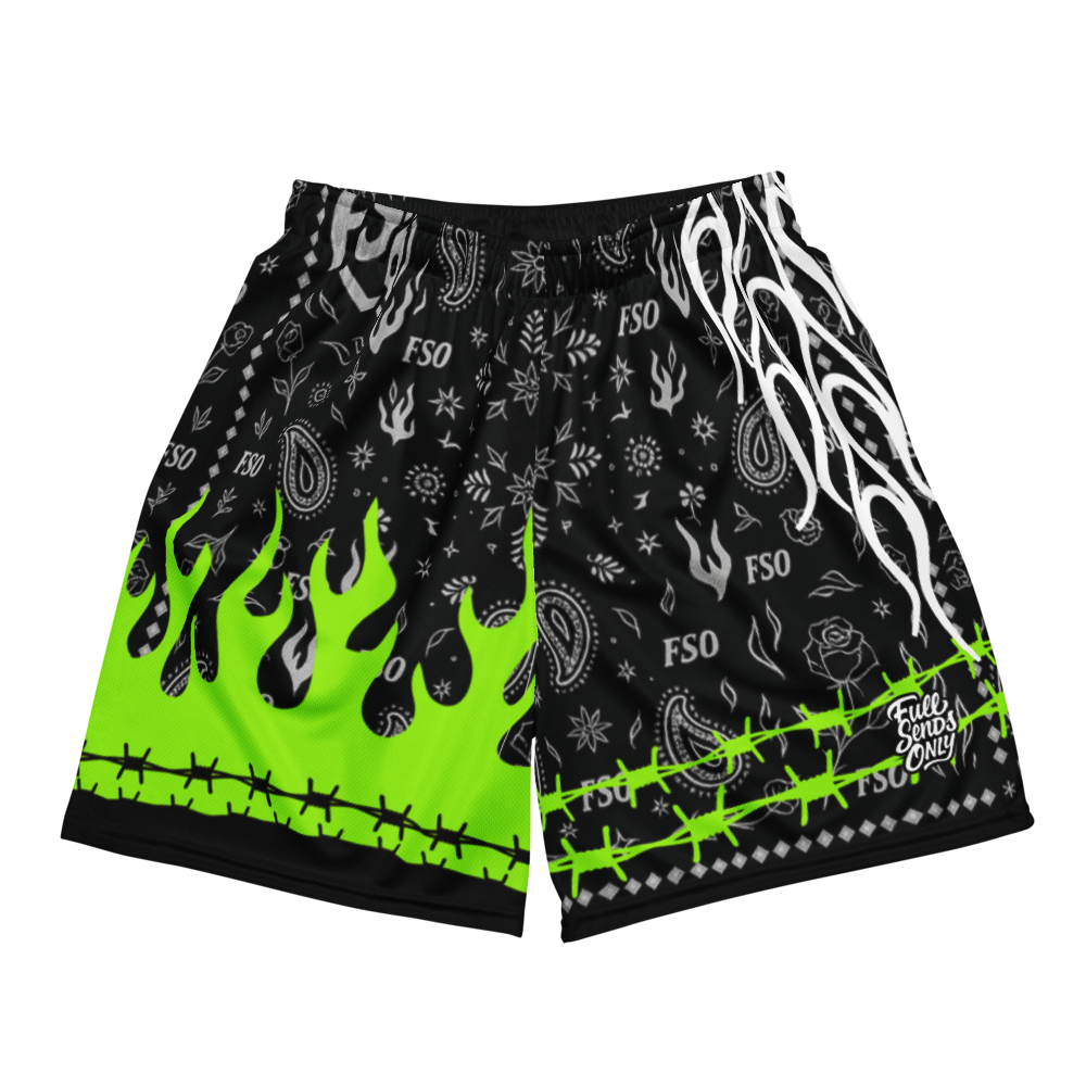 mesh shorts
